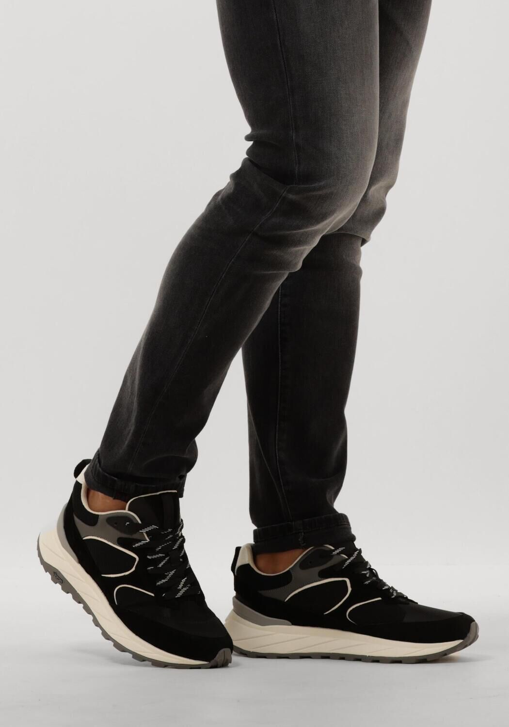 Zwarte WOOLRICH Sneakers RUNNING MAN - large