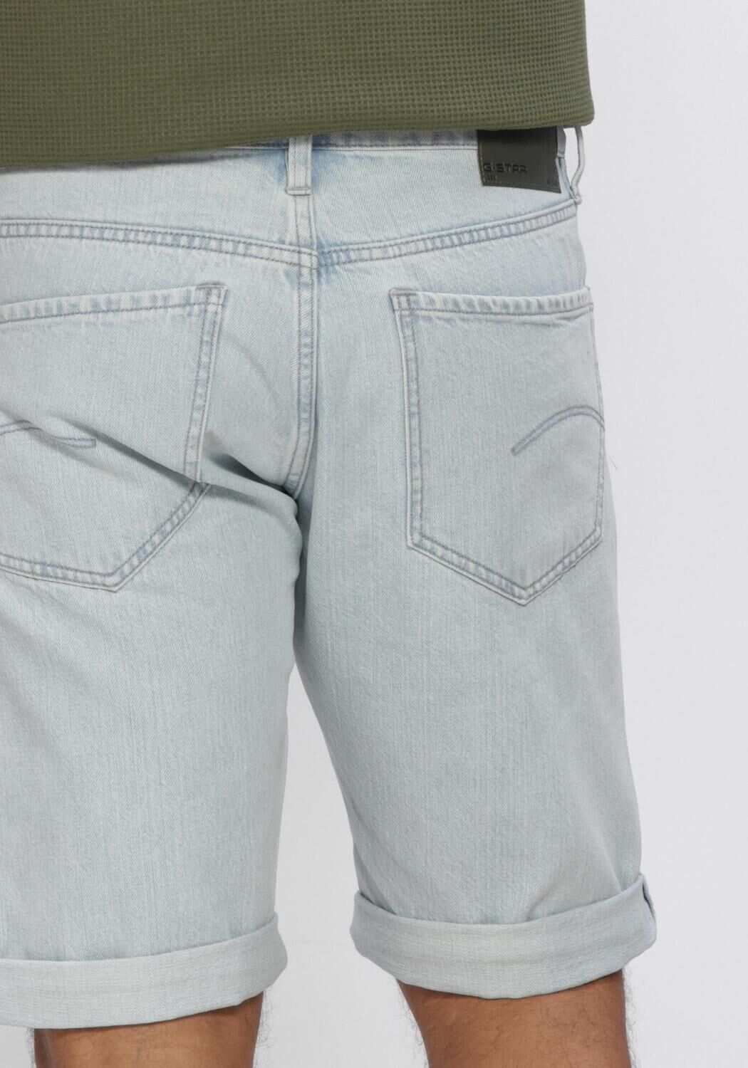 Blauwe G-STAR RAW Jeans MOSA SHORT - large