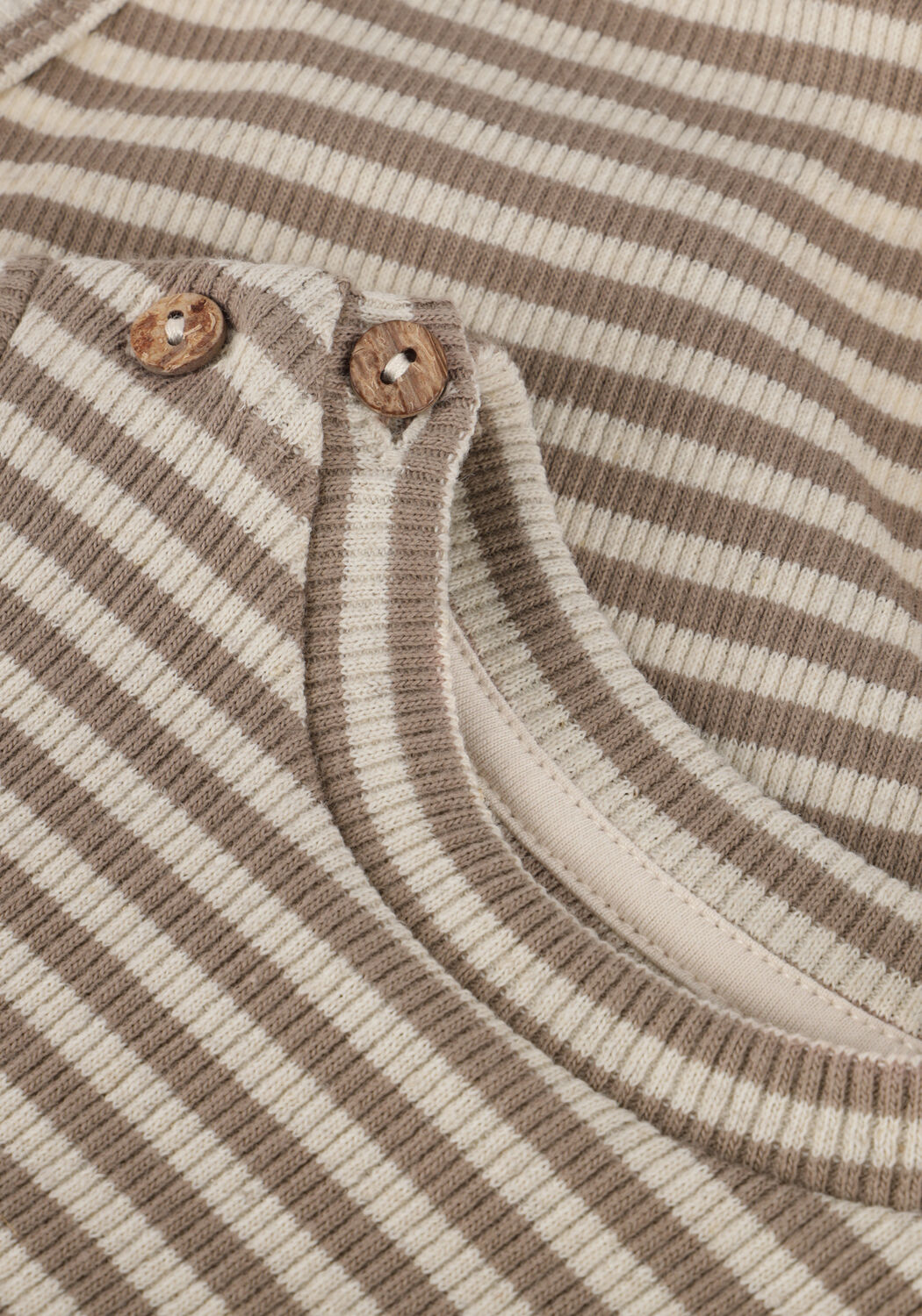 Bruine PLAY UP  STRIPED RIB BODY - large