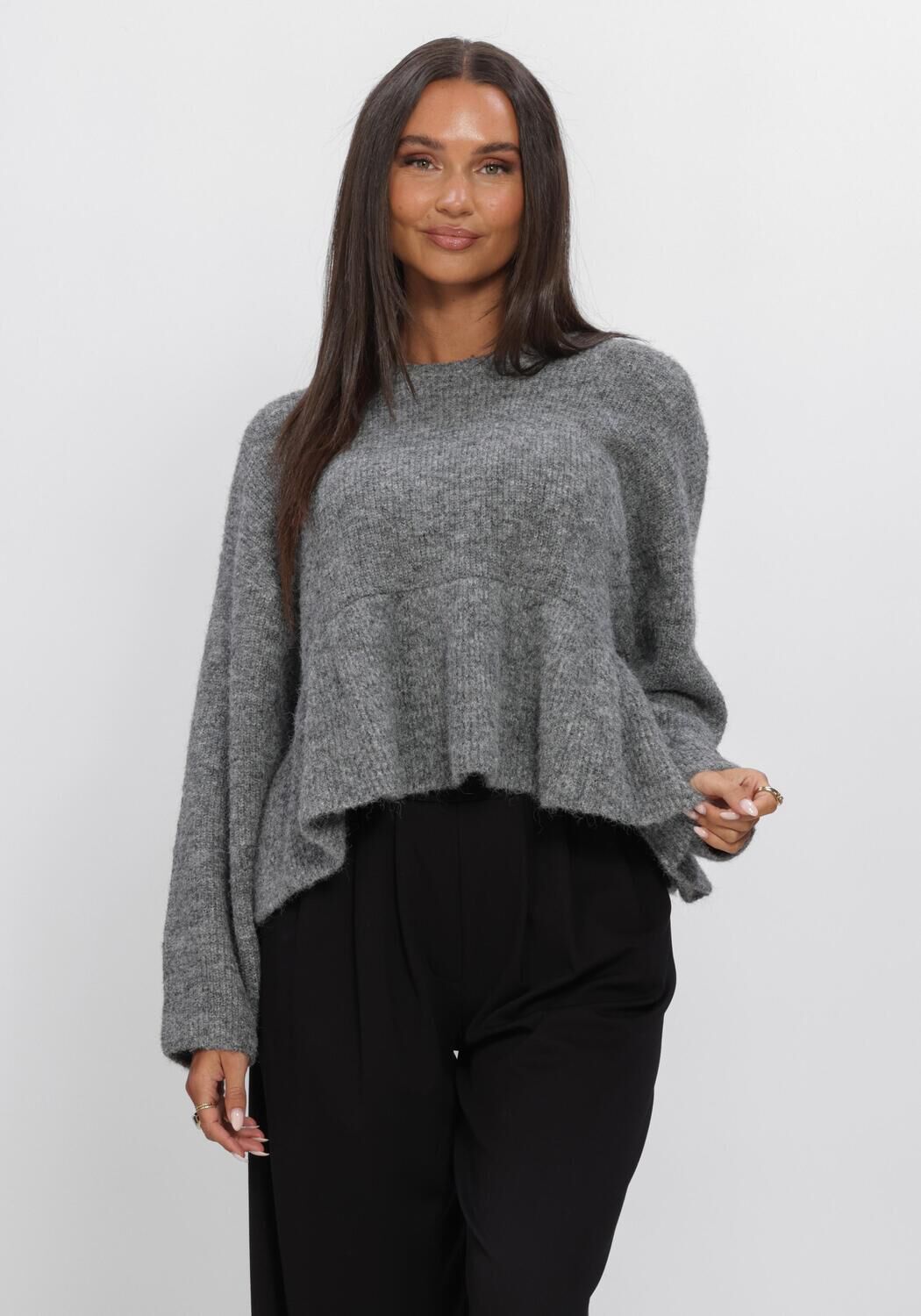 EDITED Haut LICIA JUMPER en gris - large