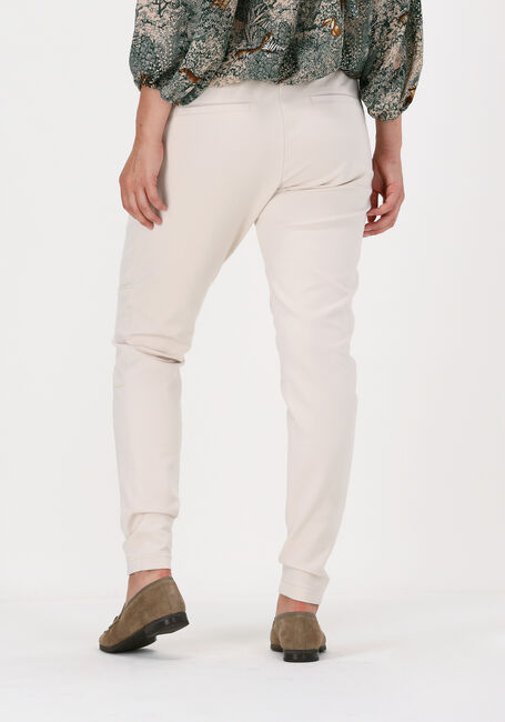 SUMMUM Pantalon évasé TROUSERS PUNTO MILANO en blanc - large