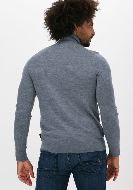 Grijze CALVIN KLEIN Coltrui SUPERIOR WOOL TURTLE NK SWEATE - large