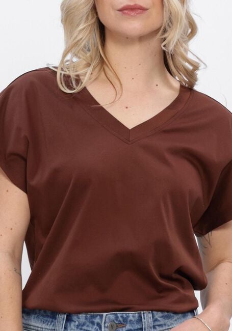 Bruine BEAUMONT T-shirt KHLOE TOP - large