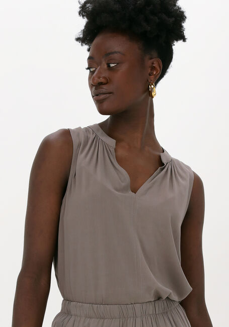 KNIT-TED Haut MIK en taupe - large