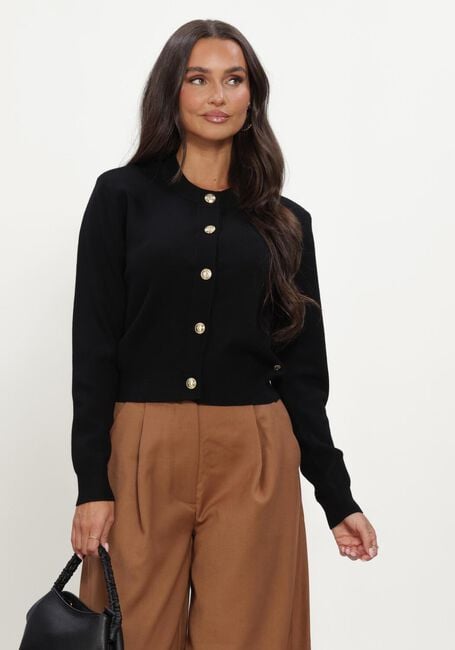 Zwarte JOSH V Vest FLISS CARDIGAN - large