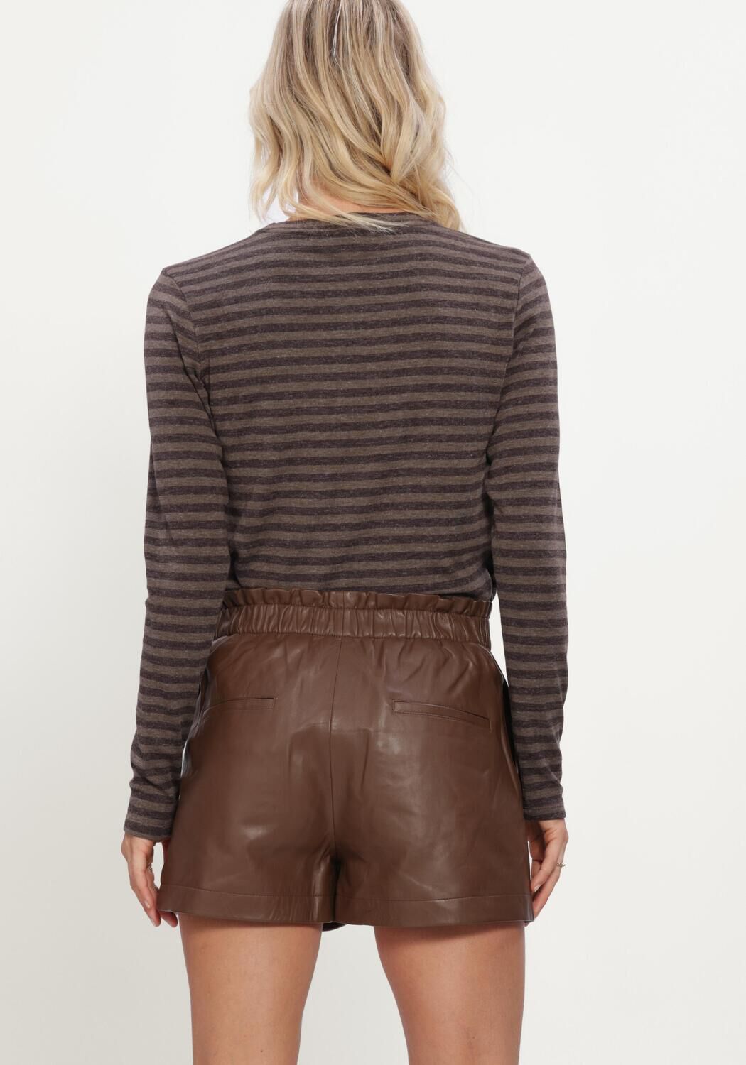 RUBY TUESDAY CIBRIS LONGSLEEVES STRIPED TEE Hauts & T-shirts en marron - large