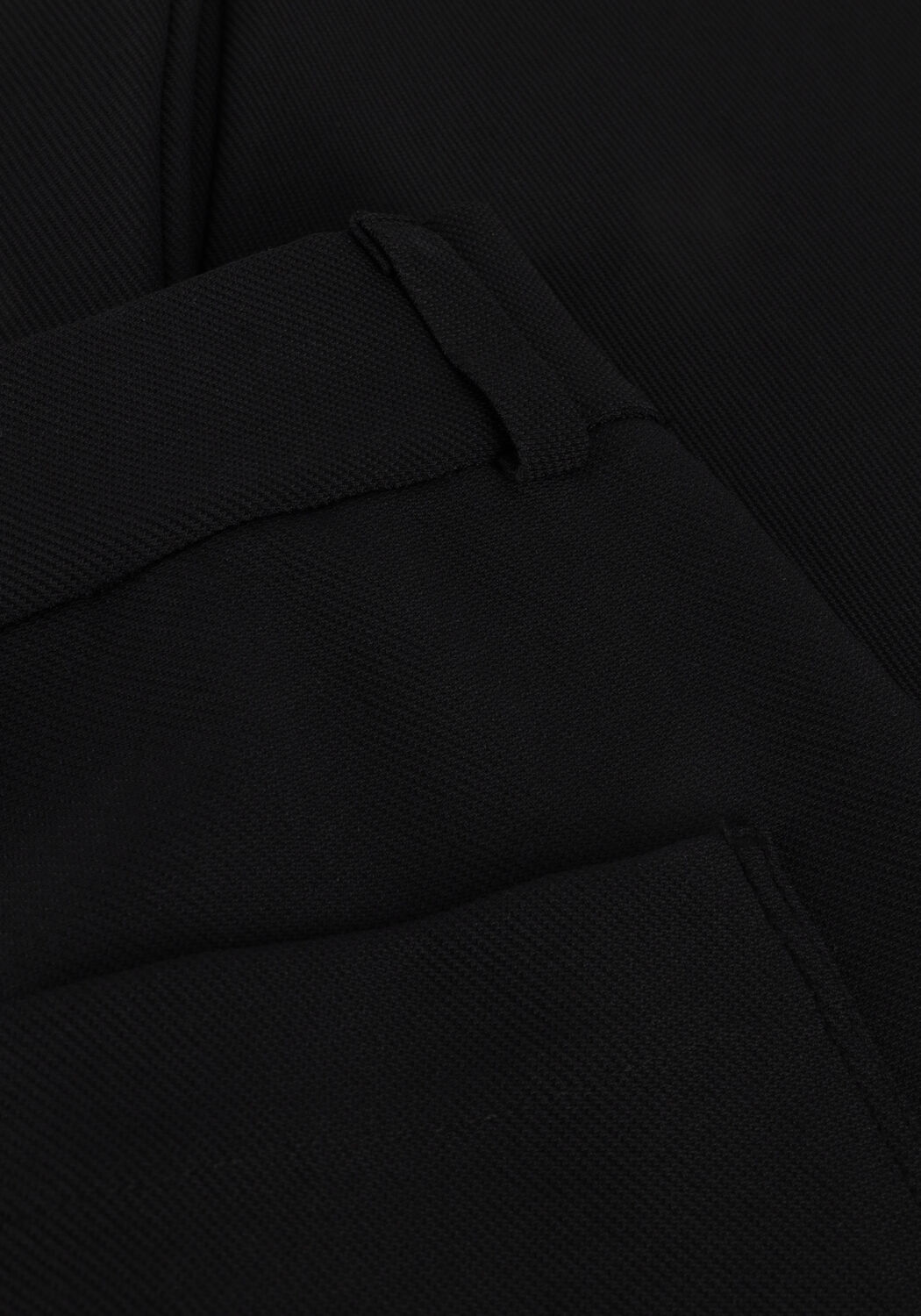 Zwarte VANILIA Flared broek TWILL FLARE PANT - large