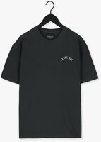 COLOURFUL REBEL T-shirt TENNIS COURT BASIC TEE en noir