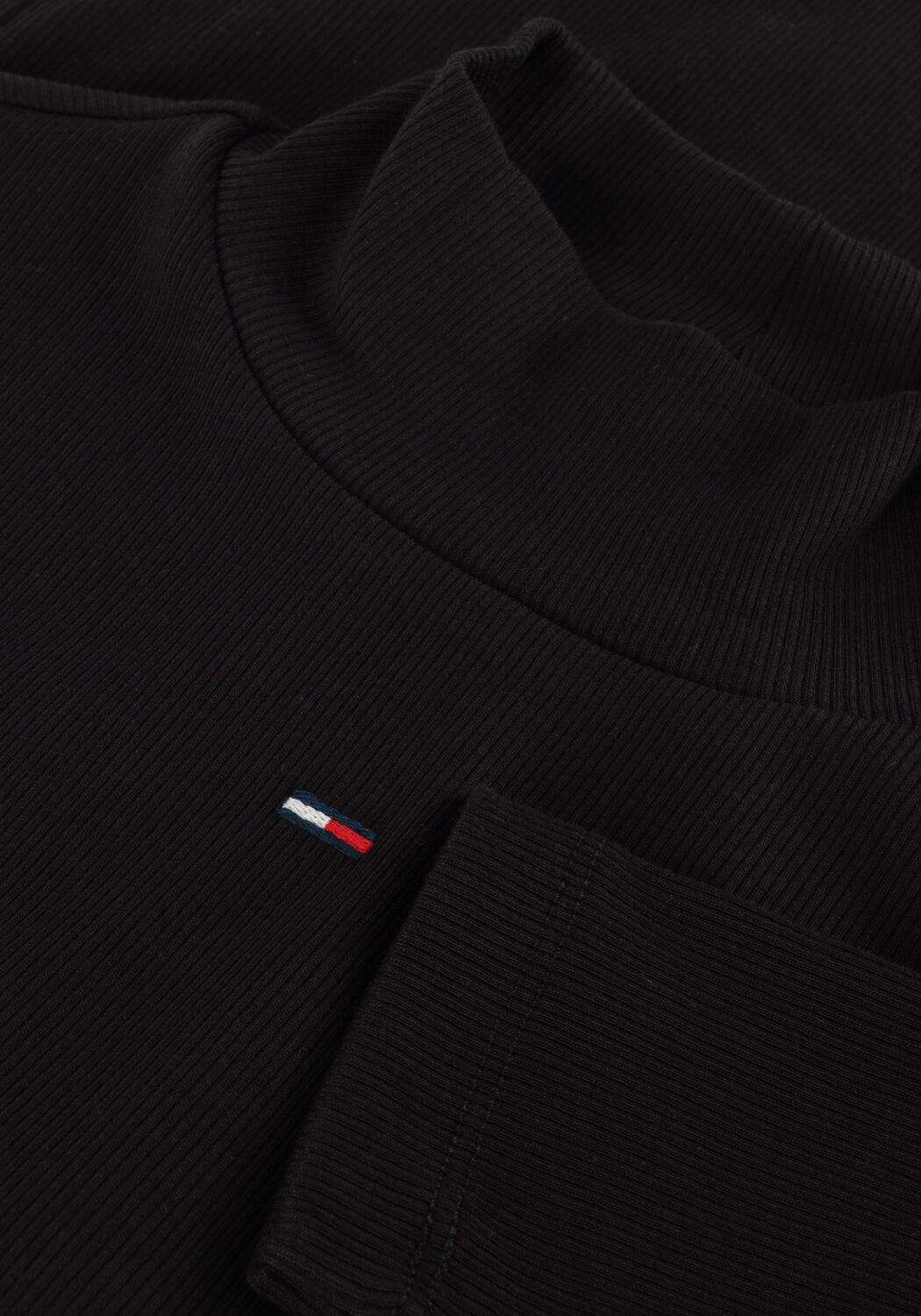 TOMMY JEANS Col roul&eacute; TJW ESSENTIAL MOCK NECK en noir - large