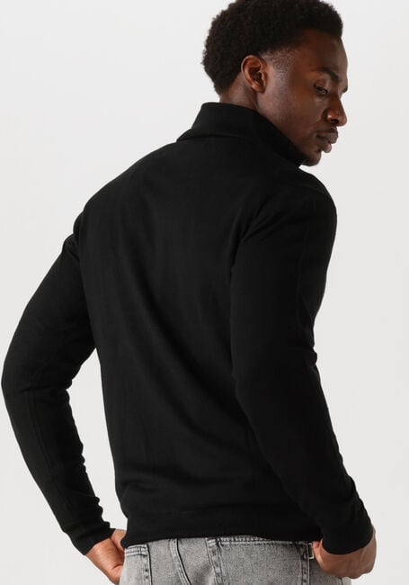 PROFUOMO Pull PULLOVER HALF ZIP en noir - large