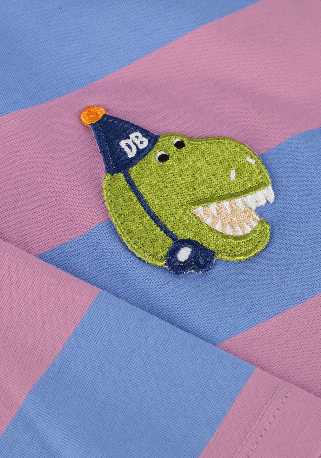 Multi DAILY BRAT T-shirt STRIPED T-SHIRT - large