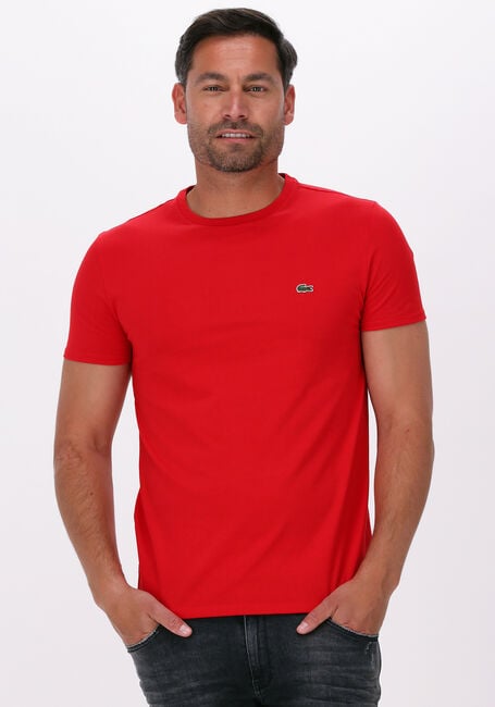 LACOSTE T-shirt 1HT1 MEN'S TEE-SHIRT 1121 en rouge - large