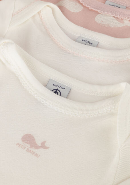 Witte PETIT BATEAU  3 BODIES US ML - large