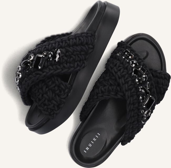 Zwarte INUIKII Slippers WOVEN STONES Zwarte INUIKII Slippers WOVEN STONES - large