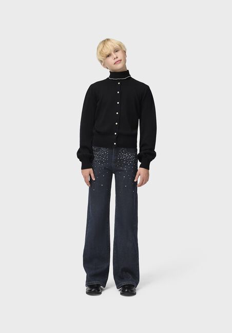 Donkerblauwe MOLO Wide jeans ASTA - large