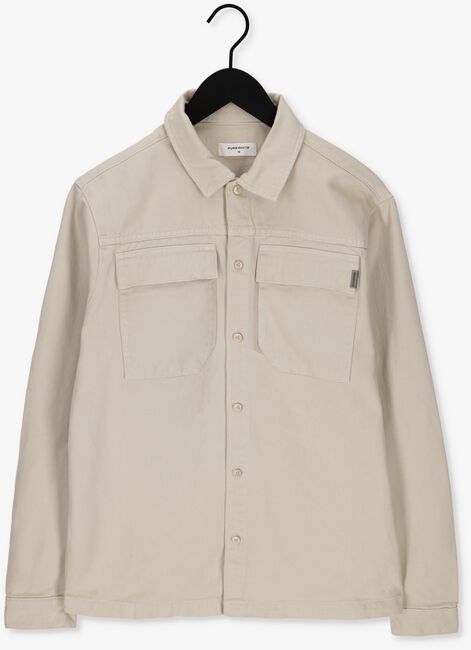Gebroken wit PUREWHITE Overshirt SHIRT WITH FRONT POCKET - large