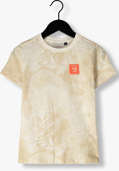 RETOUR T-shirt MAX en beige - large