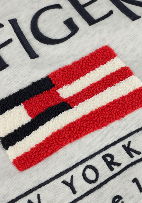 TOMMY HILFIGER Pull HILFIGER FLAG RELAXED SWEATSHIRT en gris - large