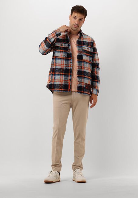 SCOTCH & SODA Chemise décontracté RELAXED FIT YARN-DYED FLEECE OVERSHIRT en multicolore - large