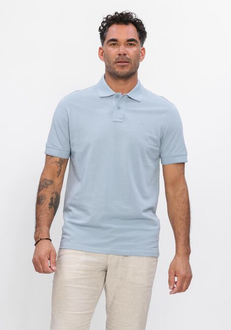 BOSS ORANGE Polo PRIME Bleu clair - large