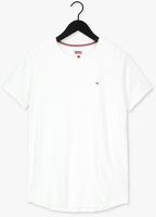 TOMMY JEANS T-shirt TJM SLIM JASPE C NECK en blanc