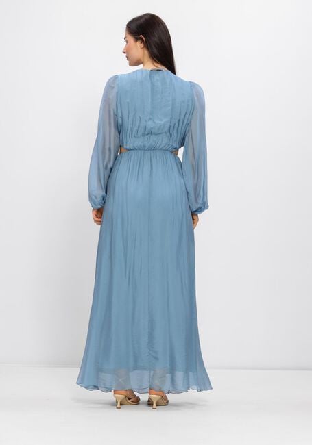 Blauwe FREEBIRD Maxi jurk F-WV-SILK-VIS-26-1 - large