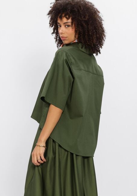 Donkergroene EST'SEVEN  ALIJAH BLOUSE RNBW - large