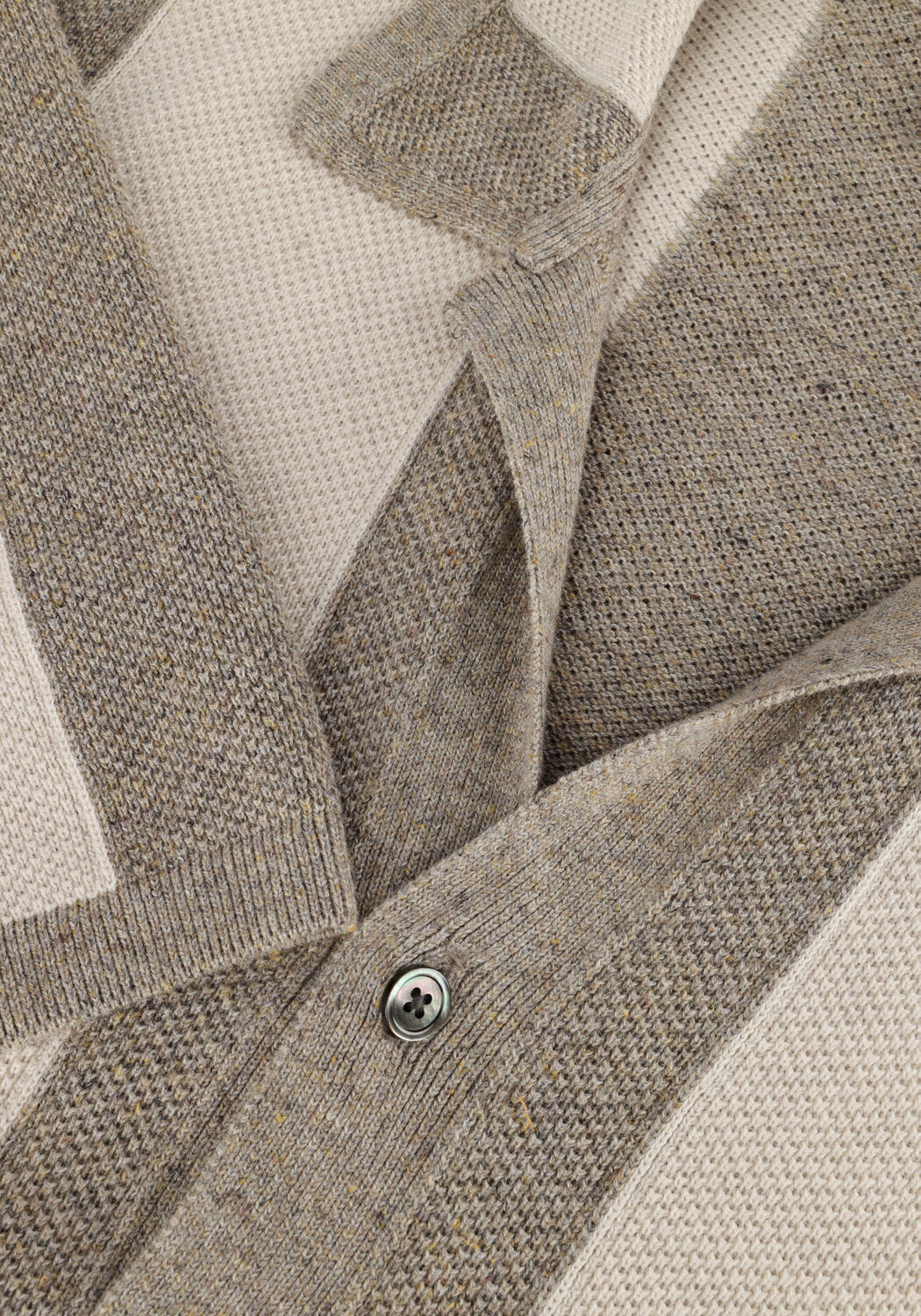 Beige PROFUOMO Polo POLO CAMP BUTTON TH - large