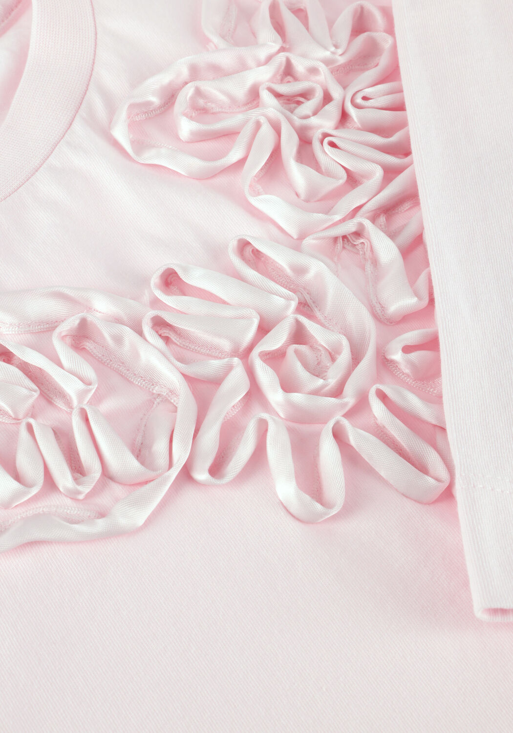 Y.A.S. T-shirt YASVISELY SS TEE en rose - large