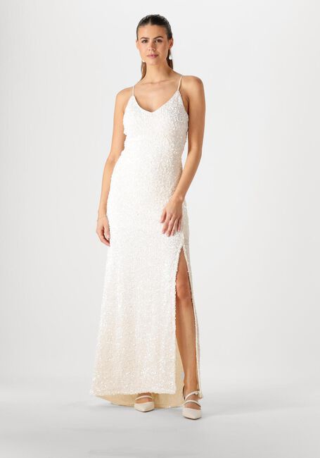 Y.A.S. YASMIRA STRAP TRAIN DRESS - CELEB Mode mariage Écru - large