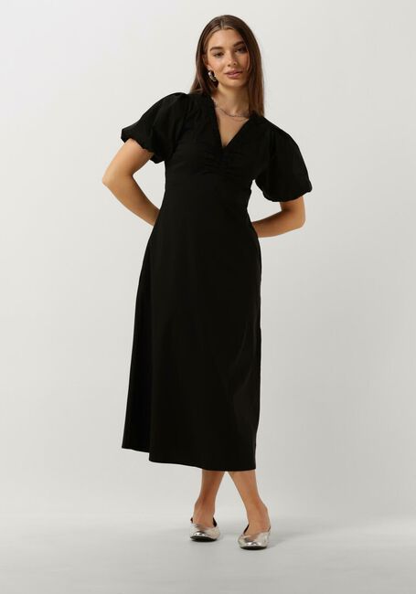 NEO NOIR Mini robe ILLANA POPLIN DRESS en noir - large
