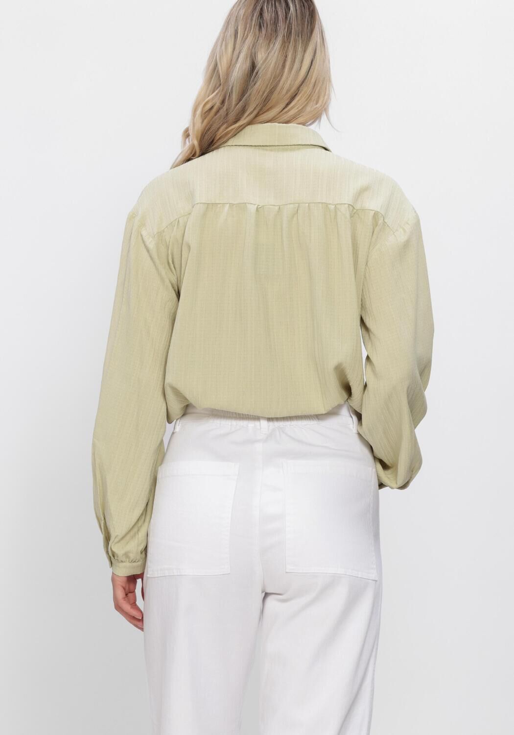 Groene YDENCE  BLOUSE QUINCY - large