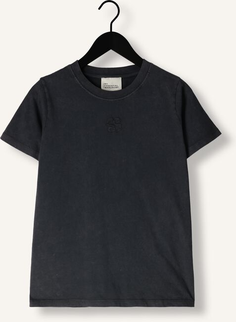 Donkergrijze MY ESSENTIAL WARDROBE T-shirt SEATTLEMW LOGO EMB. TEE Donkergrijze MY ESSENTIAL WARDROBE T-shirt SEATTLEMW LOGO EMB. TEE - large