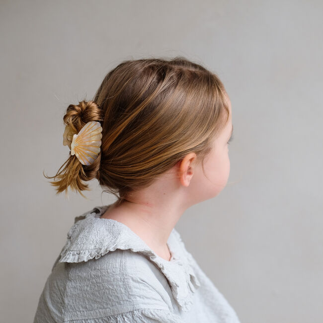 Mimi & Lula SHELL CLAW CLIP Accessoires pour cheveux Cr&egrave;me - large