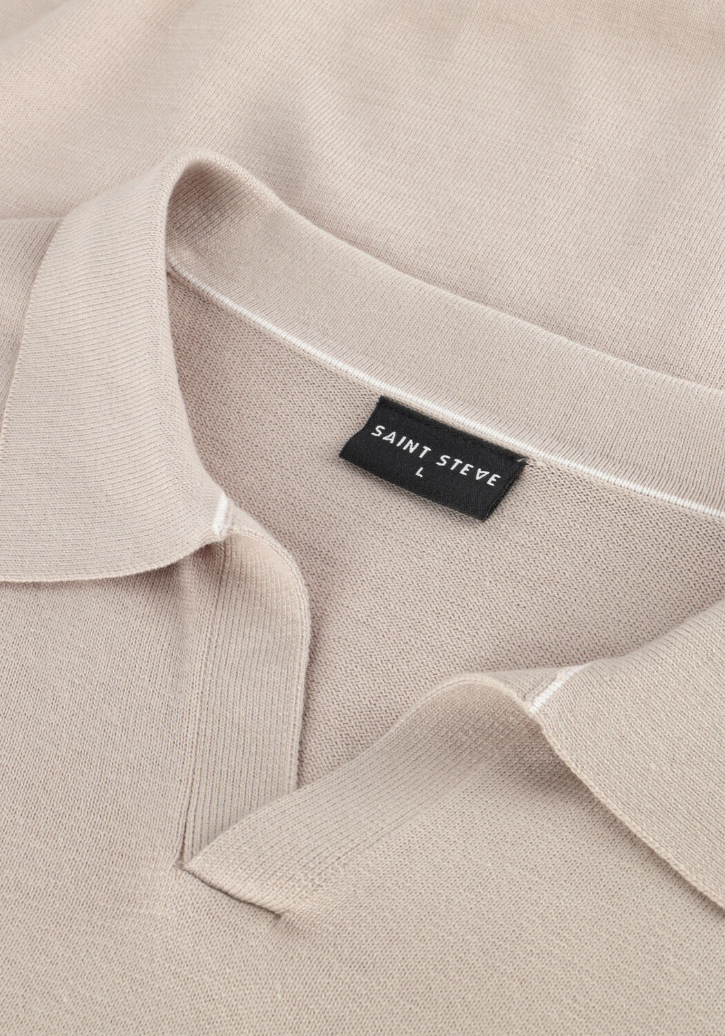 SAINT STEVE Polo SEAN en beige - large
