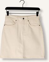 Ecru OBJECT Minirok OBJELLEN HW SHORT TWILL SKIRT Ecru OBJECT Minirok OBJELLEN HW SHORT TWILL SKIRT - medium