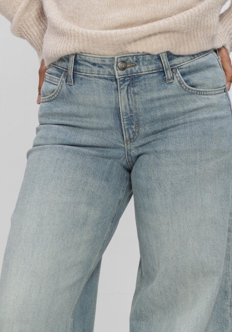 Lichtblauwe LEE Wide jeans HOPE - large