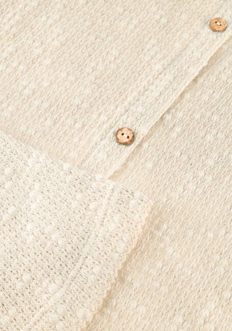 Ecru PLAY UP Mini jurk EMBELLISHED PIQUE DRESS - large