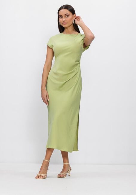 Groene MODSTR&Ouml;M Midi jurk UNITYMD DRESS - large