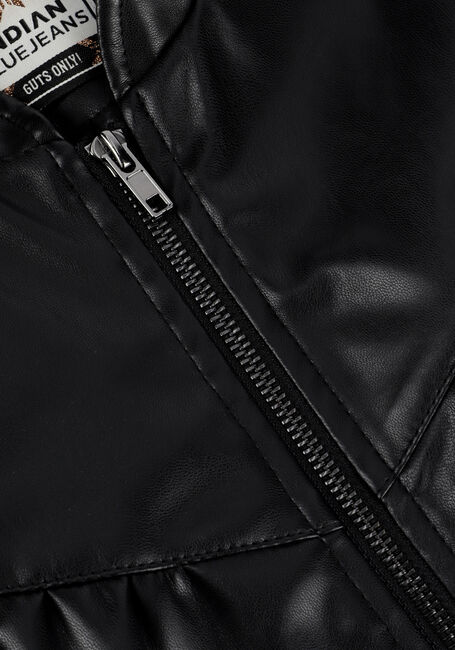INDIAN BLUE JEANS Jack FAKE LEATHER JACKET en noir - large