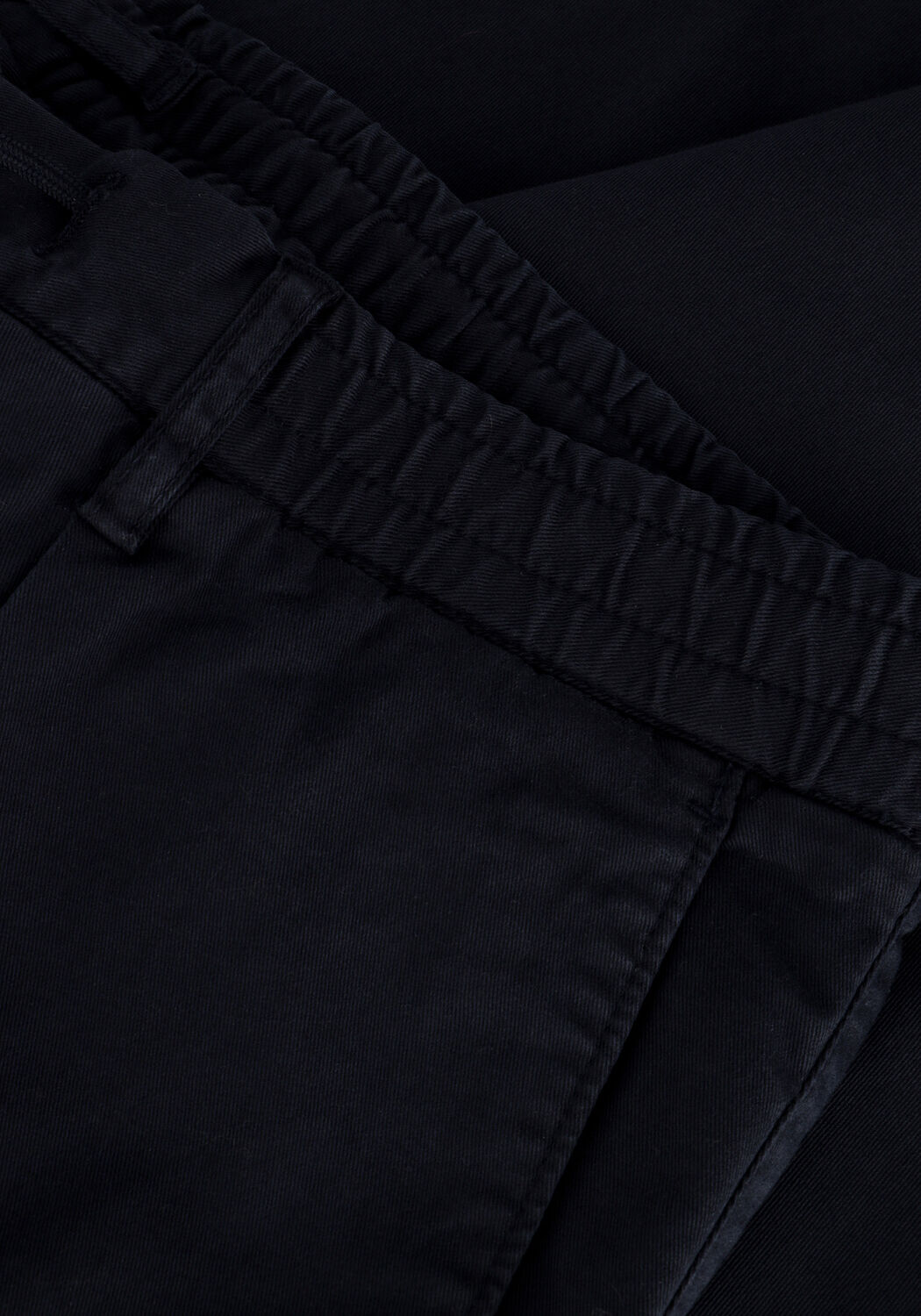 PROFUOMO Chino TROUSER SPORTCORD Bleu fonc&eacute; - large