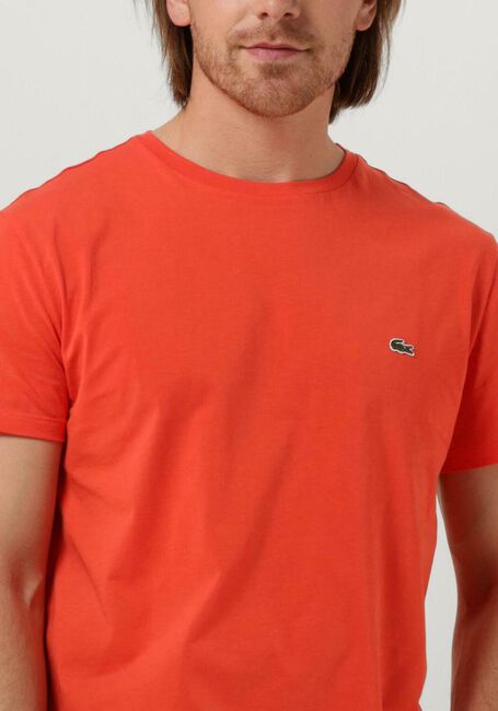 LACOSTE T-shirt 1HT1 MENS TEE-SHIRT 12 en orange - large