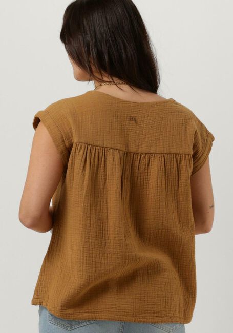 CIRCLE OF TRUST Haut PIEN BLOUSE en camel - large