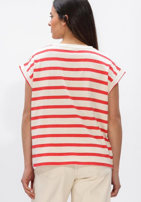 BY-BAR TOBI STRIPE TOP Hauts & T-shirts en rouge - large