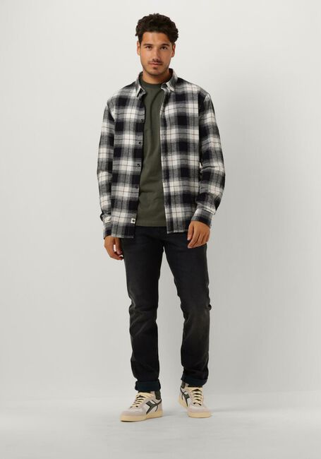 ANERKJENDT Chemise décontracté AKLEIF FLANNEL CHECK SHIRT en noir - large