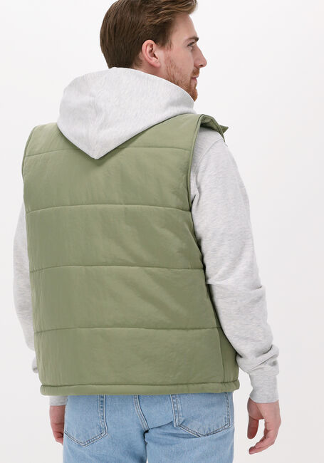 Groene COLOURFUL REBEL Bodywarmer NOAH PADDED BODY WARMER - large