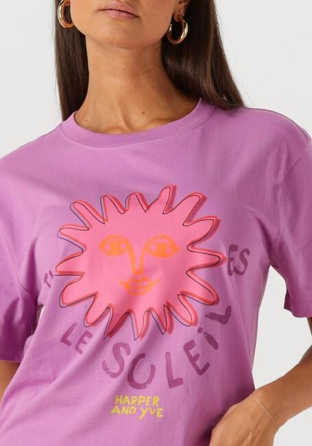HARPER & YVE T-shirt LESOLEIL-SS en violet - large