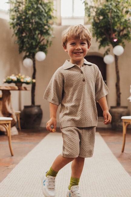 BAJE STUDIO T-shirt MILO en taupe - large