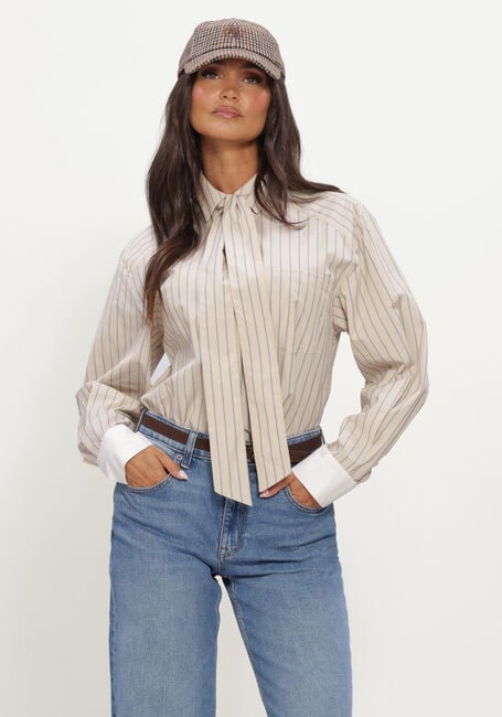 MOS MOSH MMKEEVA LILOU SHIRT Blouses en beige - large