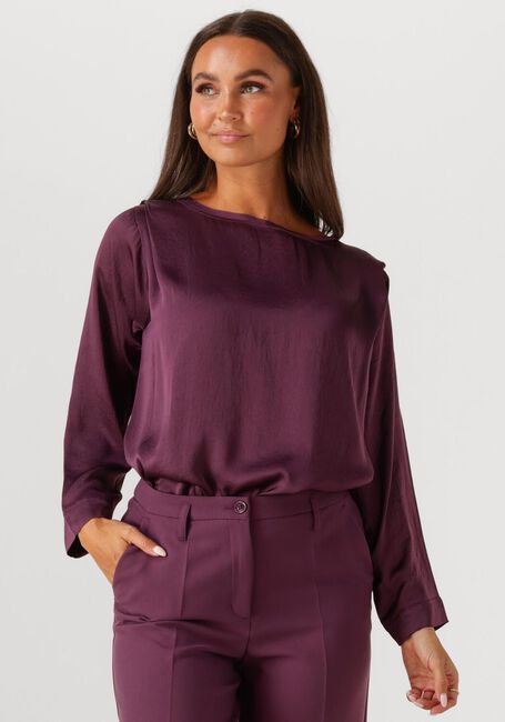 SUMMUM TOP SILKY TOUCH Blouses en violet - large